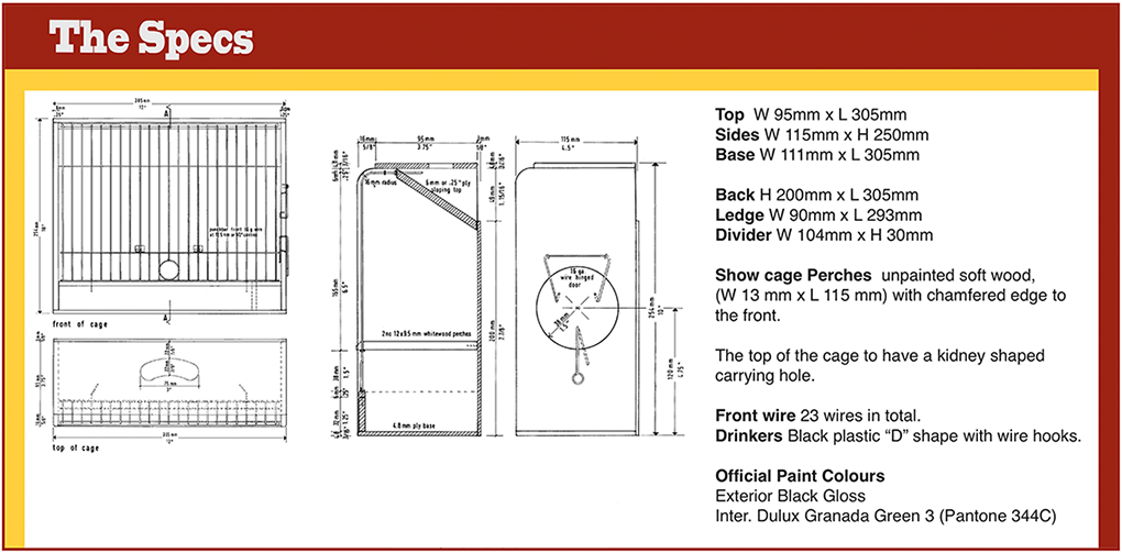 Gloster Show Cage GFCCI